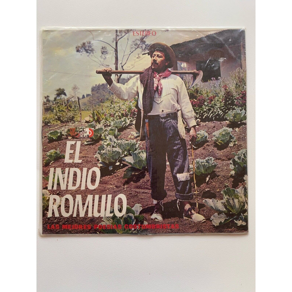 El Indio Romulo Las Mejores Poesías Costumbristas LP De Oro Codiscos EX Vinyl